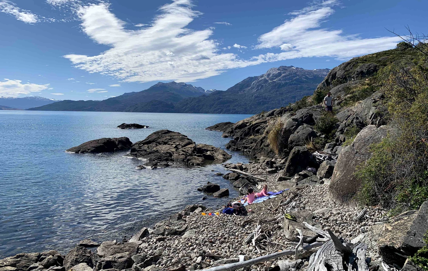 Primera línea frente al lago